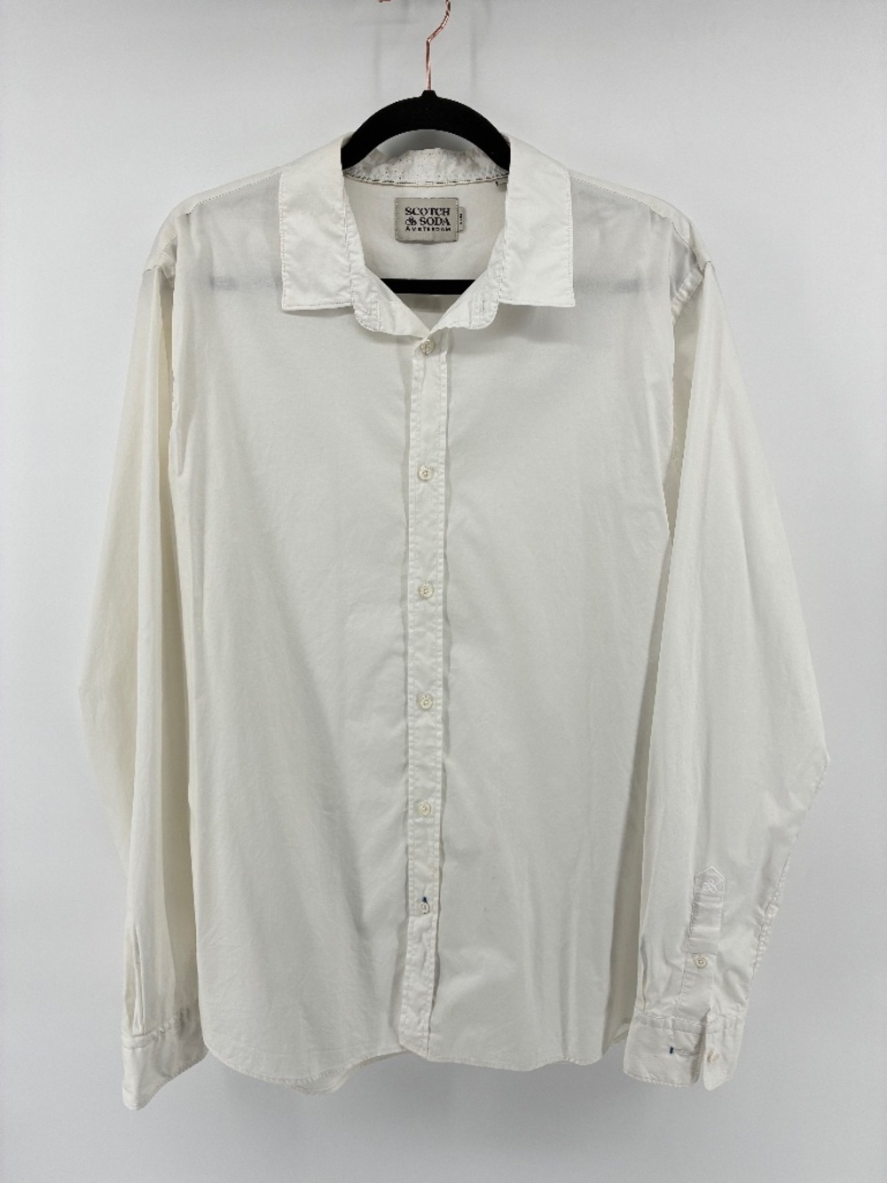 Scotch & Soda Slim Fit Classic White Dress Shirt